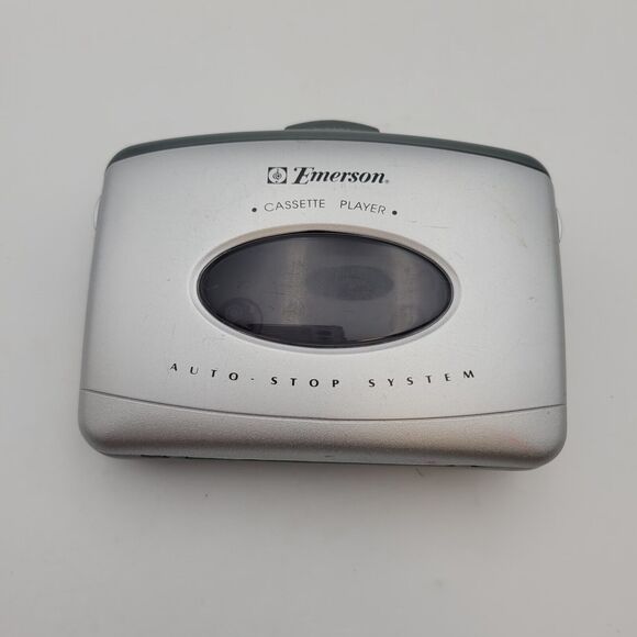 Vtg Emerson Personal Portable Cassette Player Model EW71 - Picture 6 of 9